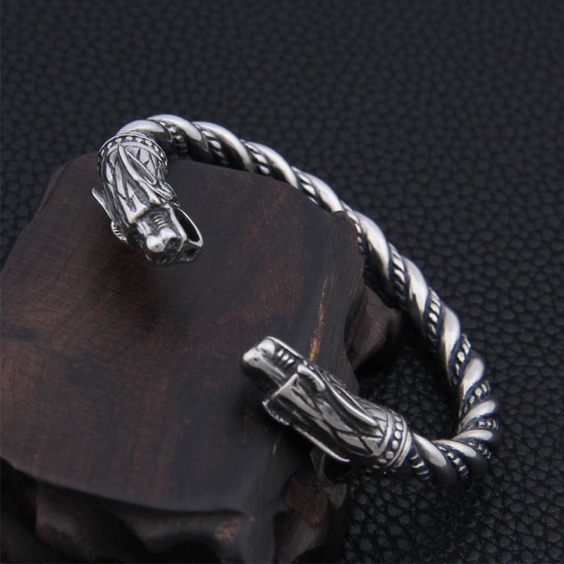 Stainless Steel Viking Bracelet